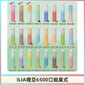 ILIA BAR 4 哩啞一次性拋棄式電子煙｜6500口大容量