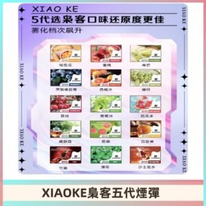 梟客五代煙彈|XIAOKE可替換式電子煙|通用Relx6代|ILIA五代主機